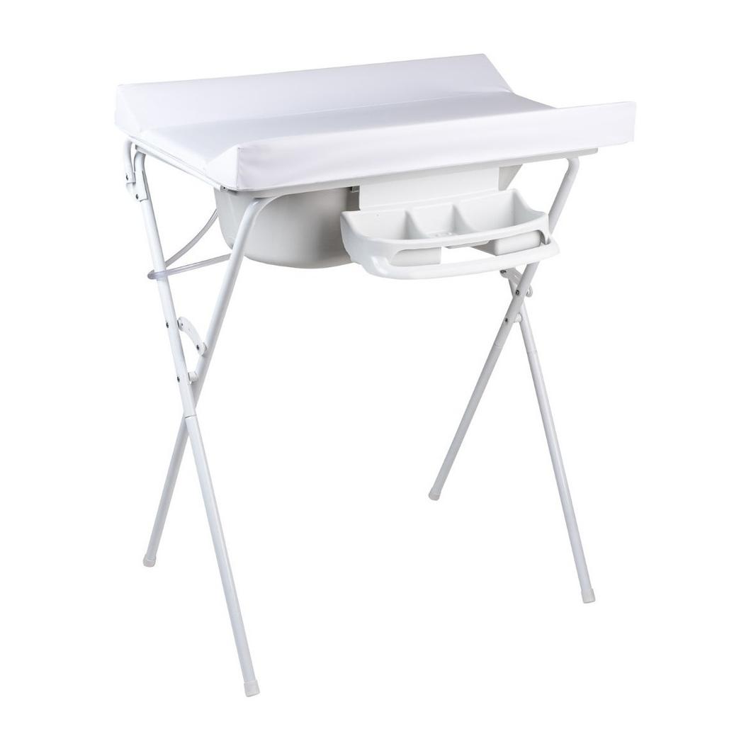 Banheira Com Trocador Luxo Branca Hercules Cor Branco